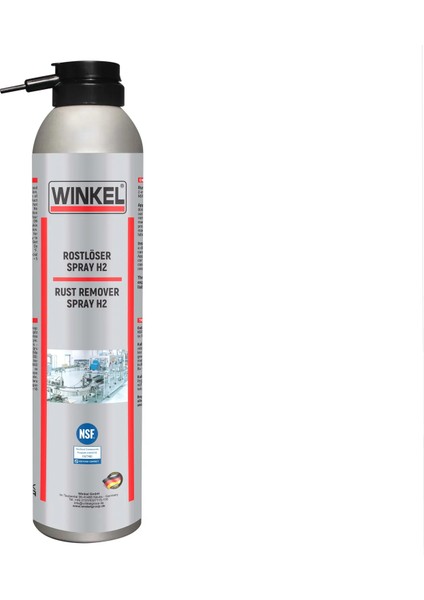 Wınkel Gıda Onaylı Pas Sökücü Sprey H2 300ML