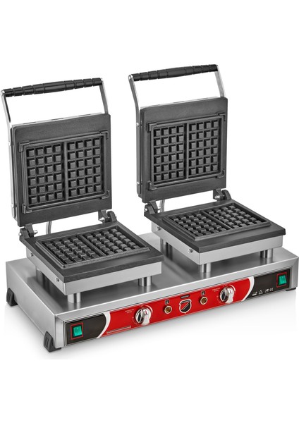 Işıkgaz Çiftli, Kare Desenli Waffle Makinesi