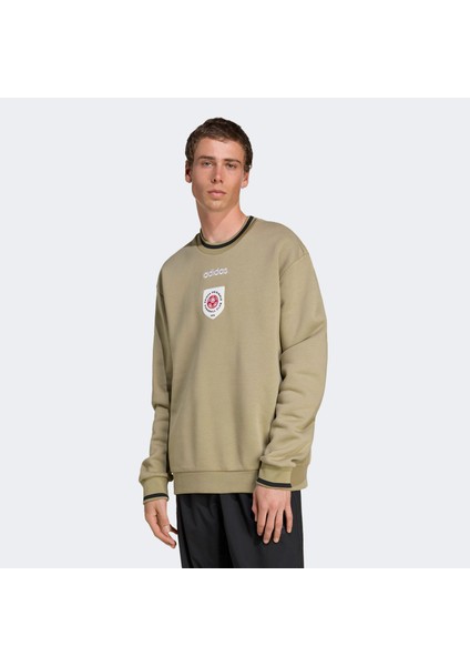 Crenec St Erkek Yeşil Sweatshirt.-