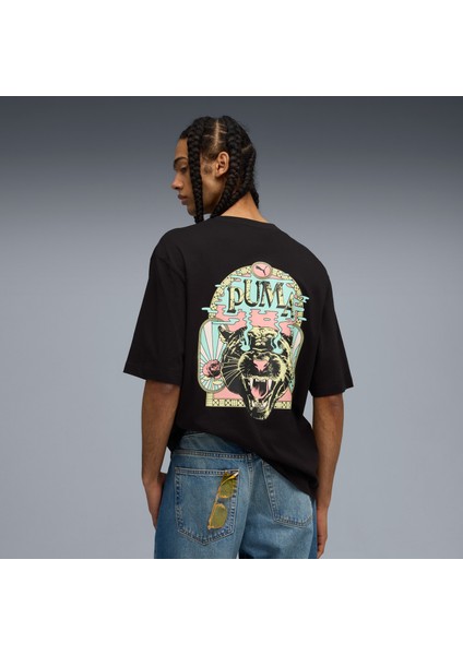 Graphic Erkek Siyah T-Shirt.01 modelleri