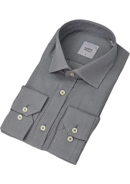 Erkek Klasik Uzun Kol Gömlek 3513 BGL-ST04750
