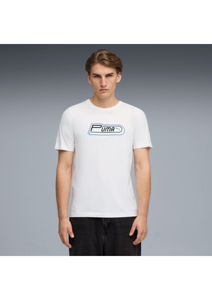 Future Archive Graphic Unisex Beyaz T-Shirt.02