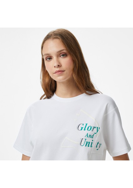 Sports Kadın Beyaz T-Shirt.1 fırsatları