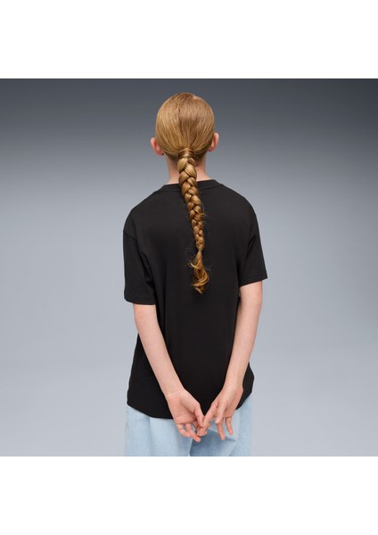 Graphic Leopard Çocuk Siyah T-Shirt.01 modelleri