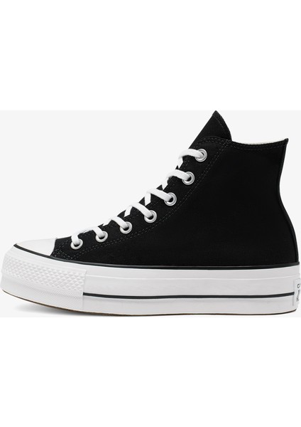Chuck Taylor All Star Lift Hi Unisex Platform Siyah SNEAKER.001 modelleri