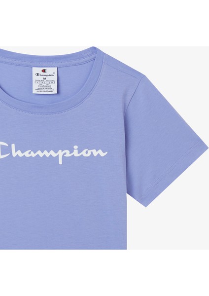 Crewneck Ss Çocuk Mor T-SHIRT.VS097 fiyatları