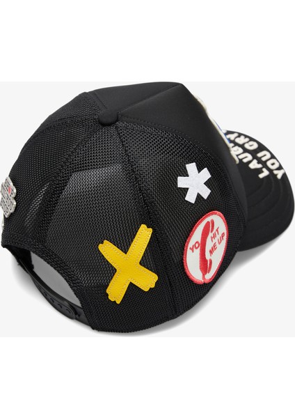 Xoxo Trucker Unisex Siyah Şapka.black fiyatları
