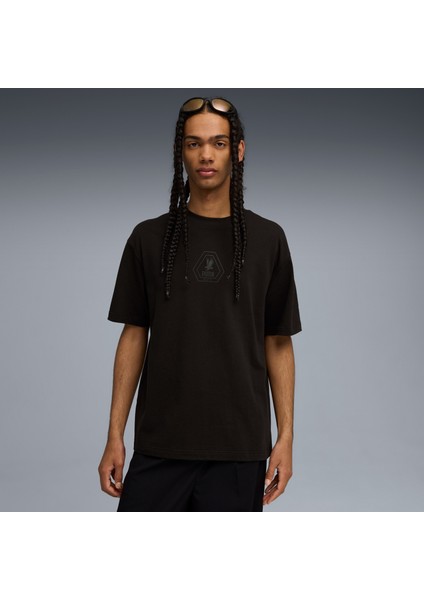 x Skepta Erkek Siyah T-Shirt.01