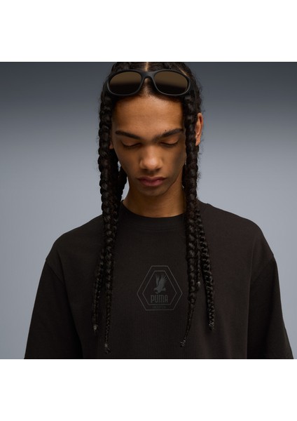 x Skepta Erkek Siyah T-Shirt.01 fırsatları