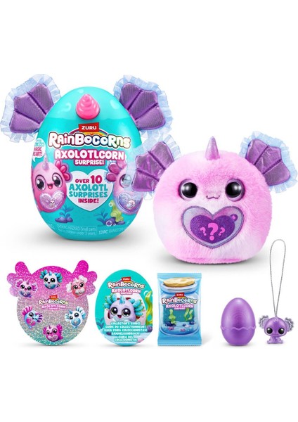 RAR35000 Rainbocorn Axolotlcorn Sürpriz Peluş
