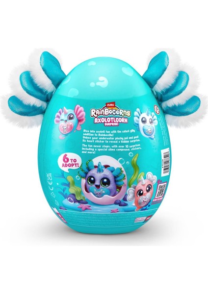 RAR35000 Rainbocorn Axolotlcorn Sürpriz Peluş modelleri