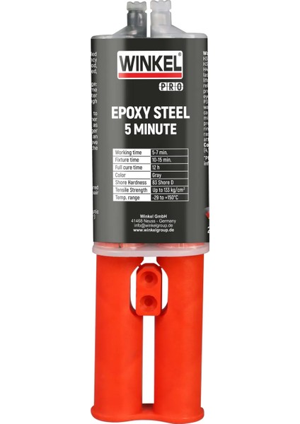 Wınkel Pro Wınmet Lıquıd Steel Epoxy 24ML