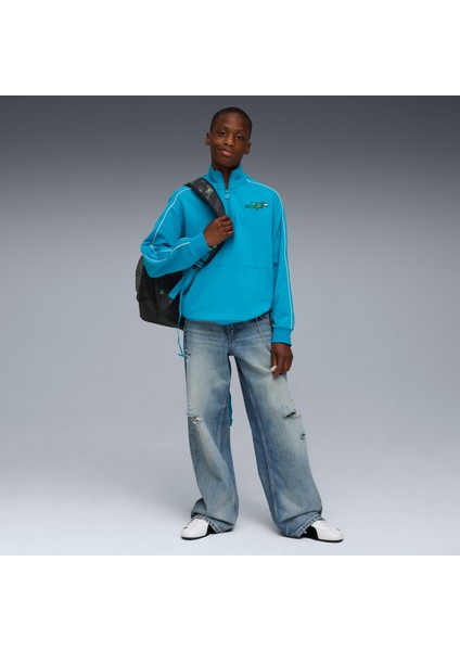 T7 Super Çocuk Mavi Sweatshirt.66