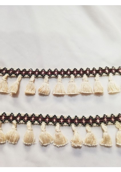 Çam Model Desenli Püskül Saçak