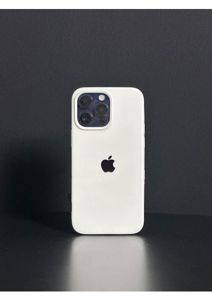 iPhone 16 Pro Uyumlu Uv Baskı Logolu Içi Kadife Lansman Kılıf