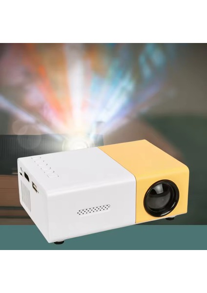 Hd 1080P Mini LED Projektör 400 Lümen Ev Medya Oynatıcı 320X240 Taşınabilir LED Mikro Projektör modelleri