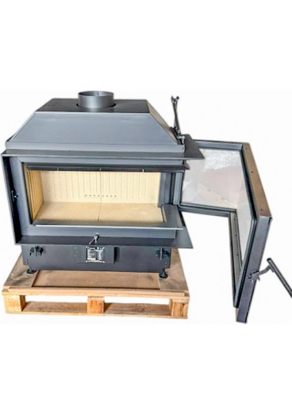 A.caminetti Quatrro 80 R Open Side Sağ Açık Ithal Alman Şömine Haznesi (5 Yıl Garanti) modelleri