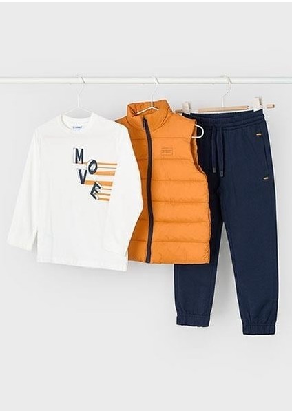 Erkek Çocuk Eşofman Takım Yelek Set Takım 04606