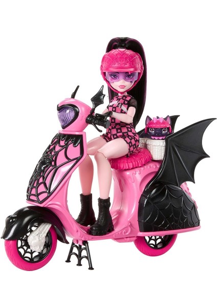 JDR61 Monster High Vamptastic Scooter Draculaura fiyatları