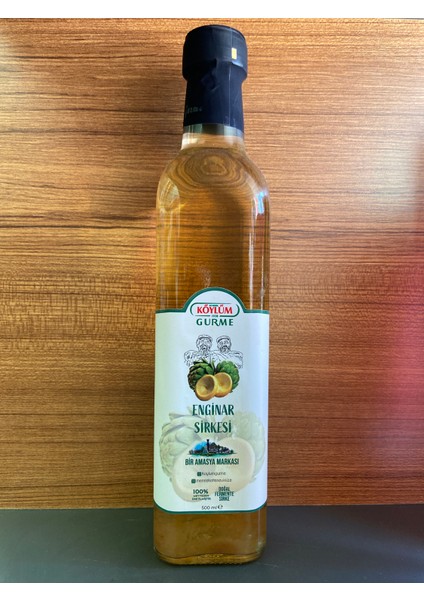 Enginar Sirkesi 500 ml Doğal Fermente