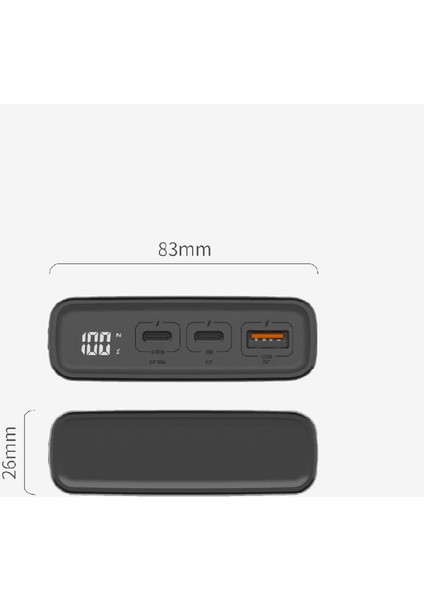 130W Pd Mini 20.000 Mah Super Fastt Chargıng Powerbank