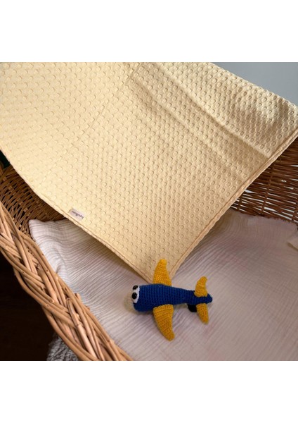 Yenidoğan Bebek Battaniyesi, Pamuk Bebek Pikesi, Organik Çok Amaçlı Örtü, Alt Açma Örtüsü, Dört Mevsim, Taşınabilir, Hediyelik Anne Bebek Ürünü, Pembe-Sarı, 75X75 Cm, Kupu&kupu fiyatları