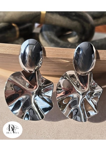 - Silver Edge Kadın Küpe