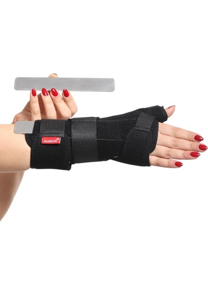 Lüx Büyük Beden Başparmak Destekli El Bilek Ateli Sağ Sol Kullanılabilir 4xl fırsatları