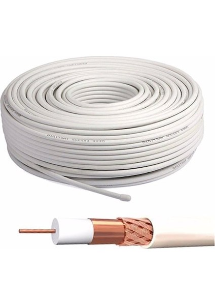 Rg6 U6 Tv Anten KABLOSU(50MT)