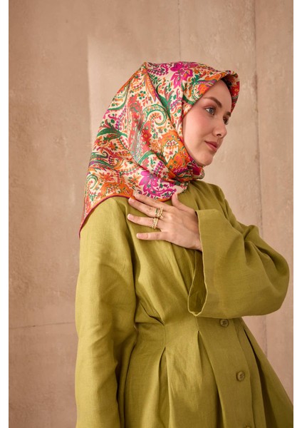 Twill Ipek Eşarp 11473-41 modelleri