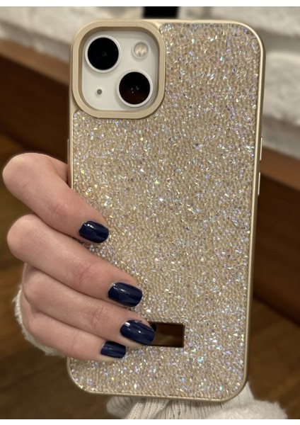 IPHONE 15 Taşlı Dıamond Kılıf