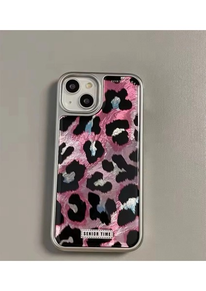 IPHONE 16 Acrux Leopar Pembeli Gri Kılıf