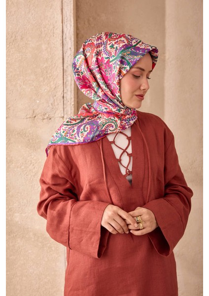 Twill Ipek Eşarp 11473-43