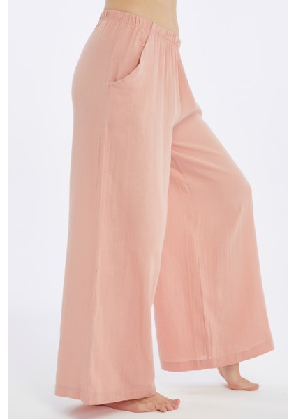 Brenda Müslin Pantolon Düz modelleri