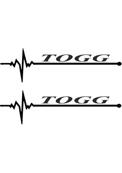 Nabız Ritm Oto Cam Sticker Rover 30 x 8 cm