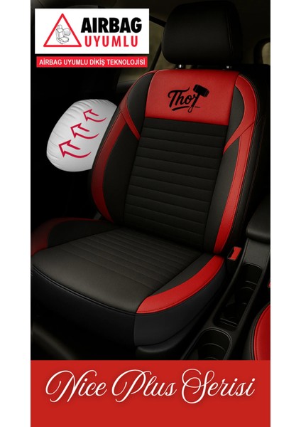 Volvo S40 Uyumlu Nice Plus Serisi Oto Koltuk Kılıfı modelleri