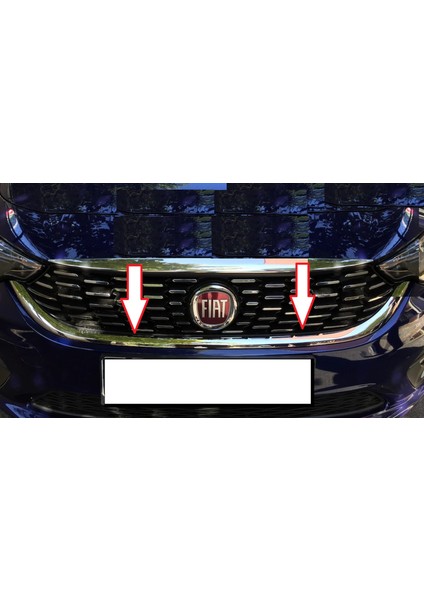 Fiat Egea SD Ön Panjur U Çıtası Krom 1 Parça SD / SW / HB 2015-2019 Arası Modeller İçin modelleri