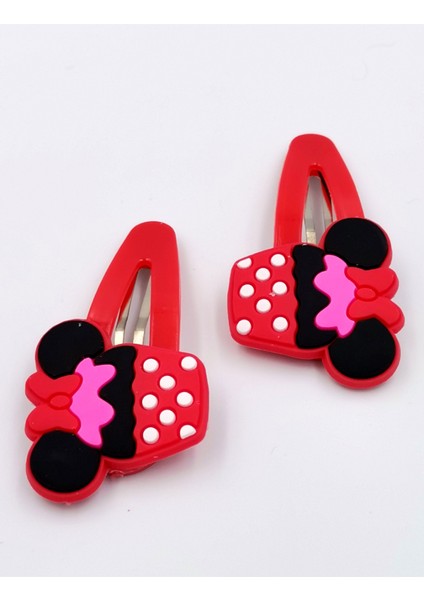 2 Li Figürlü Renkli Lüks Çıt Çıt Toka