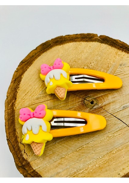 2 Li Figürlü Renkli Lüks Çıt Çıt Toka