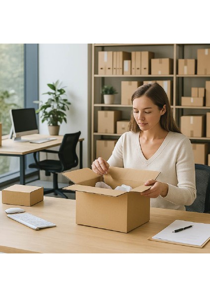 30X20X20 cm Koli-Kutu | 10 Adet | Hafif Eşya Kolisi Tek Oluklu 3mm Karton Kutu fırsatları