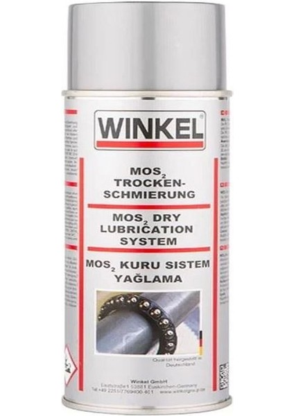 Wınkel Mos2 Kuru Sistem Yağlama Sprey 400ML