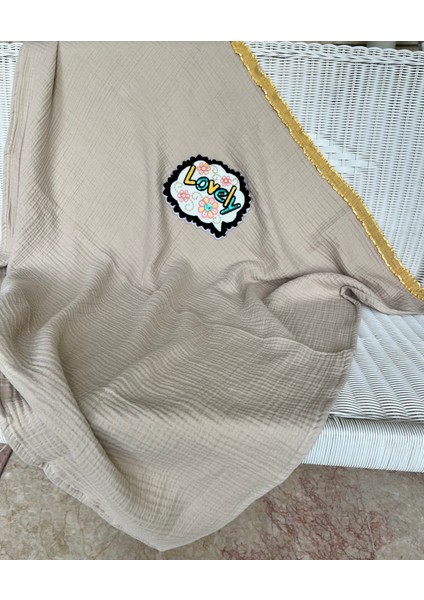 %100 Pamuk, 2 Kat Müslin Bebek Battaniyesi modelleri