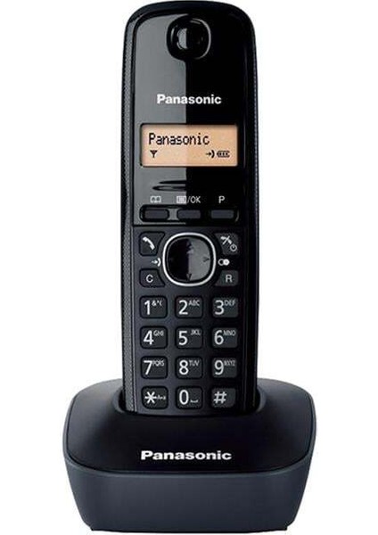 Panasonic KX-TG1611 Dect Telsiz Telefon (Siyah)