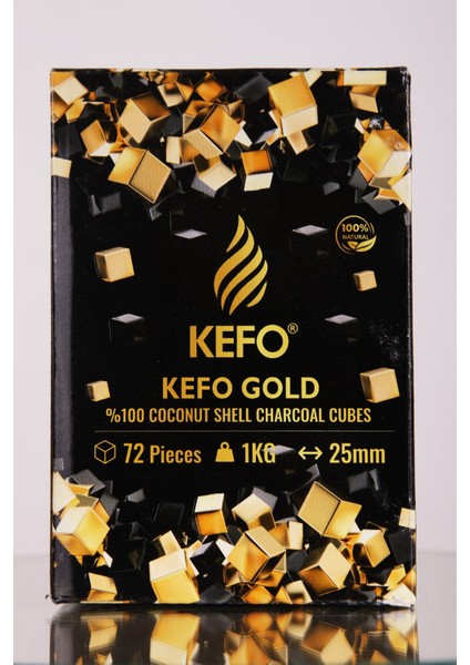 Kefo Gold Nargile Kömürü 1 kg