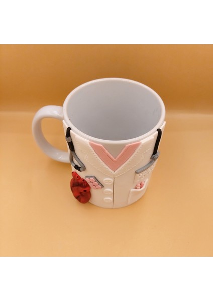 Doktor Hediyesi El Yapımı Kupa 3D Kabartma Kişiye Özel Doktor Kupası fiyatları