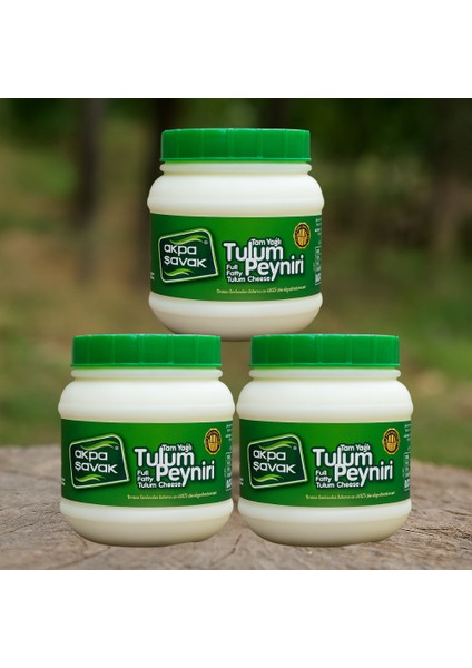 Gurme Tulum Peyniri – Yöresel ve Doğal (3 x 820 gr)