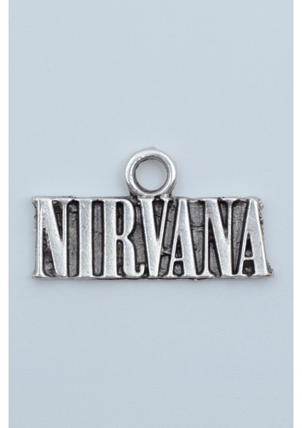 Nirvana Gümüş Kaplama Kolye Ucu