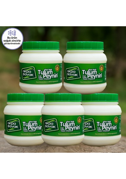 Gurme Tulum Peyniri – Yöresel ve Doğal (5 x 820 gr)