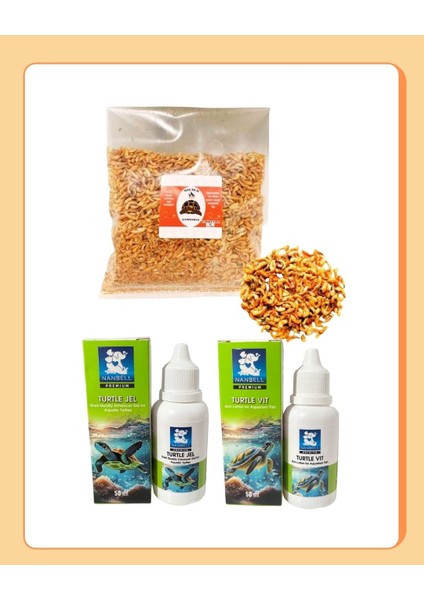 20GR Saf Gammarus + Kaplumbağa Bakım Seti fiyatları