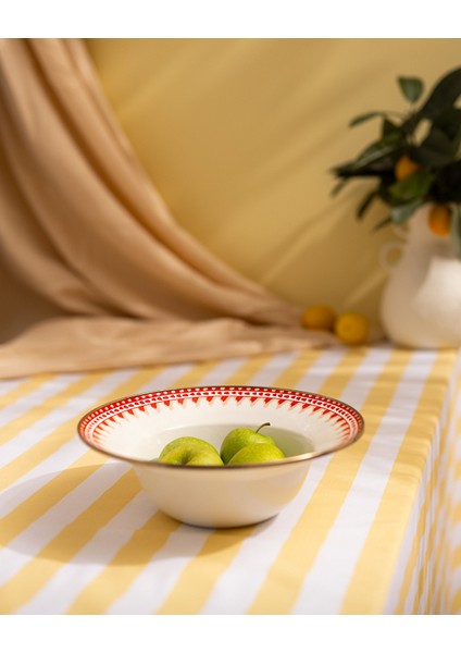 Lison Meyve Kasesi - Kırmızı - 30 cm